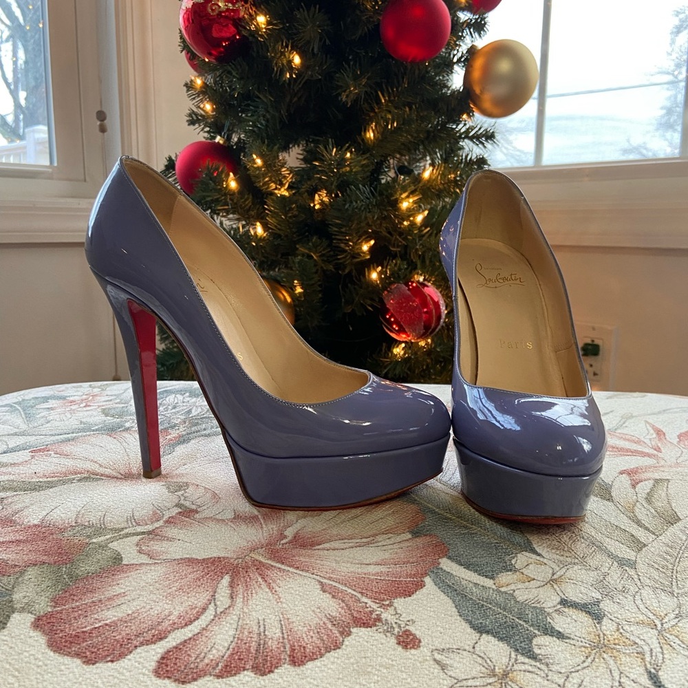 Christian Louboutin Lavender Bianca Heels